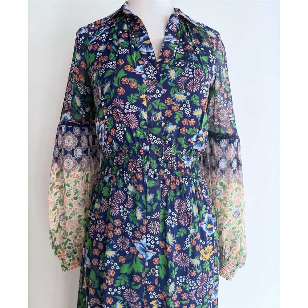 EUC Anthropologie Maeve Ondine Floral Boho Flower… - image 5