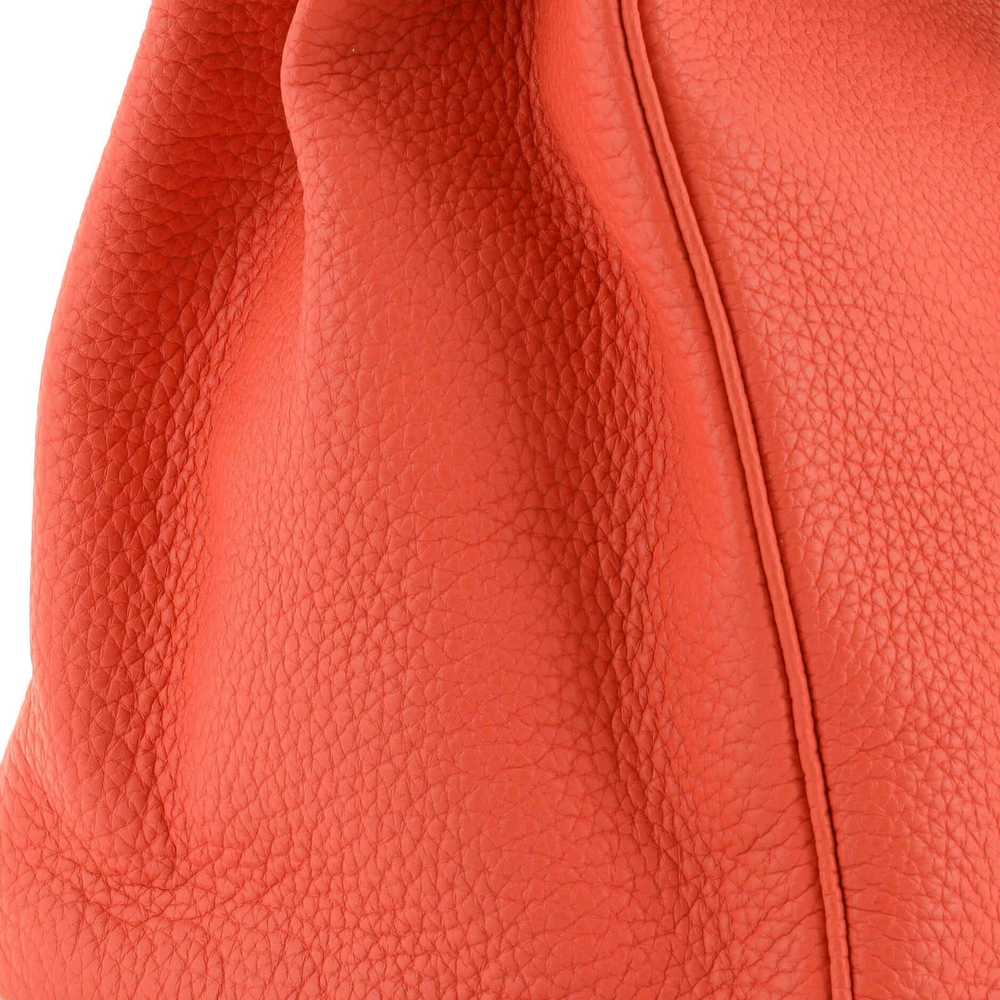 Hermes Birkin Handbag Pink Clemence with Gold Har… - image 8