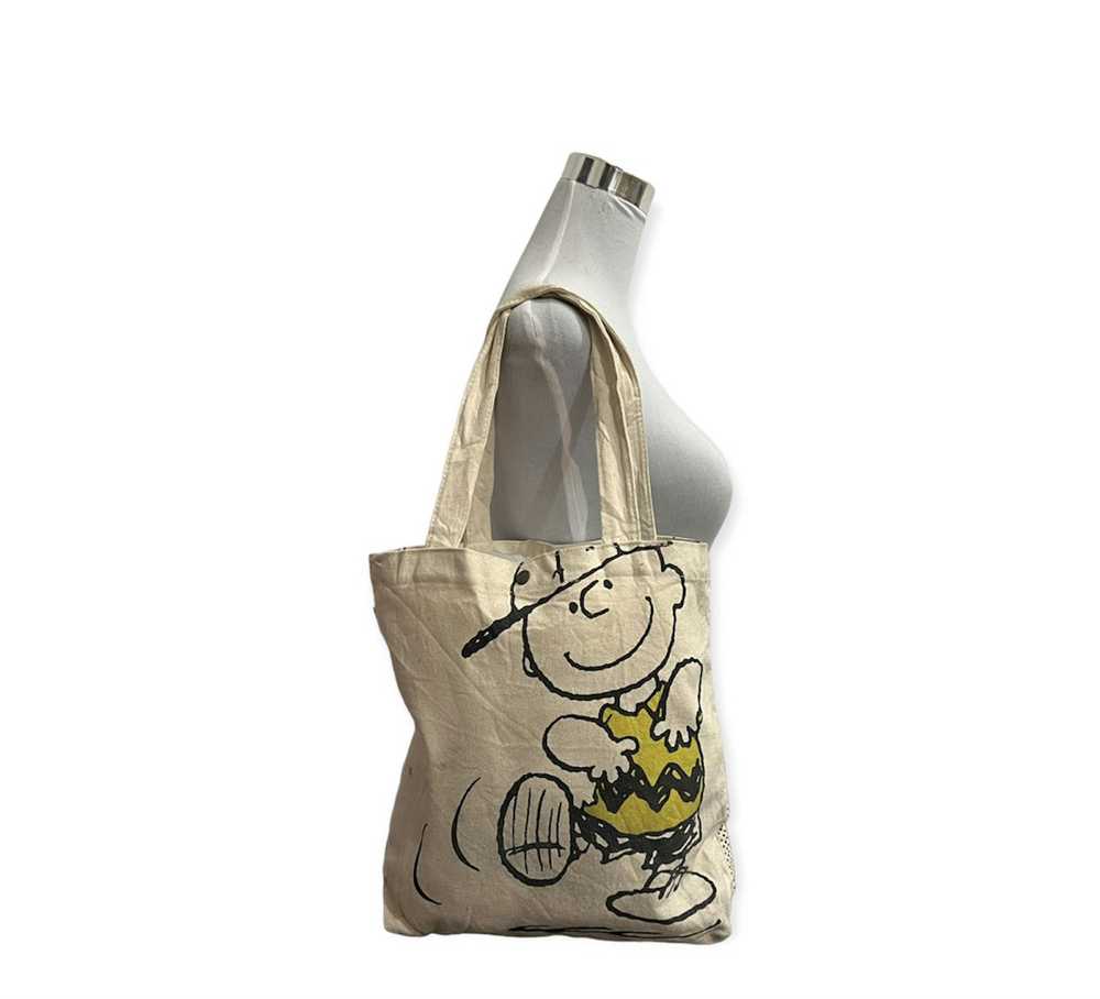 Bag × Peanuts × Streetwear Snoopy Overprint Tote … - image 2