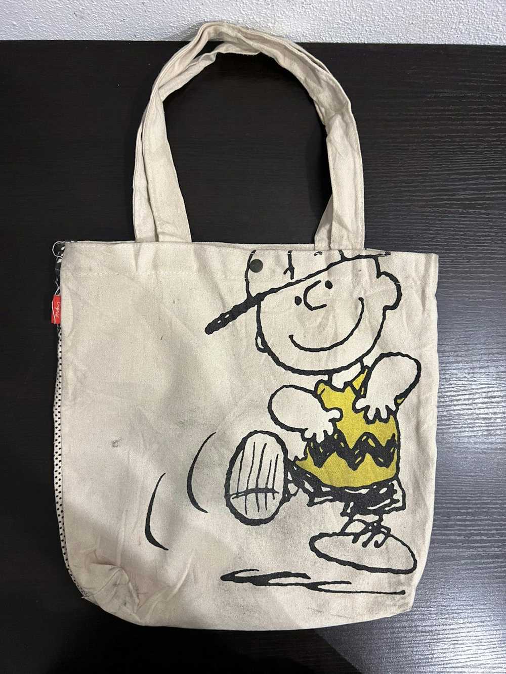 Bag × Peanuts × Streetwear Snoopy Overprint Tote … - image 7