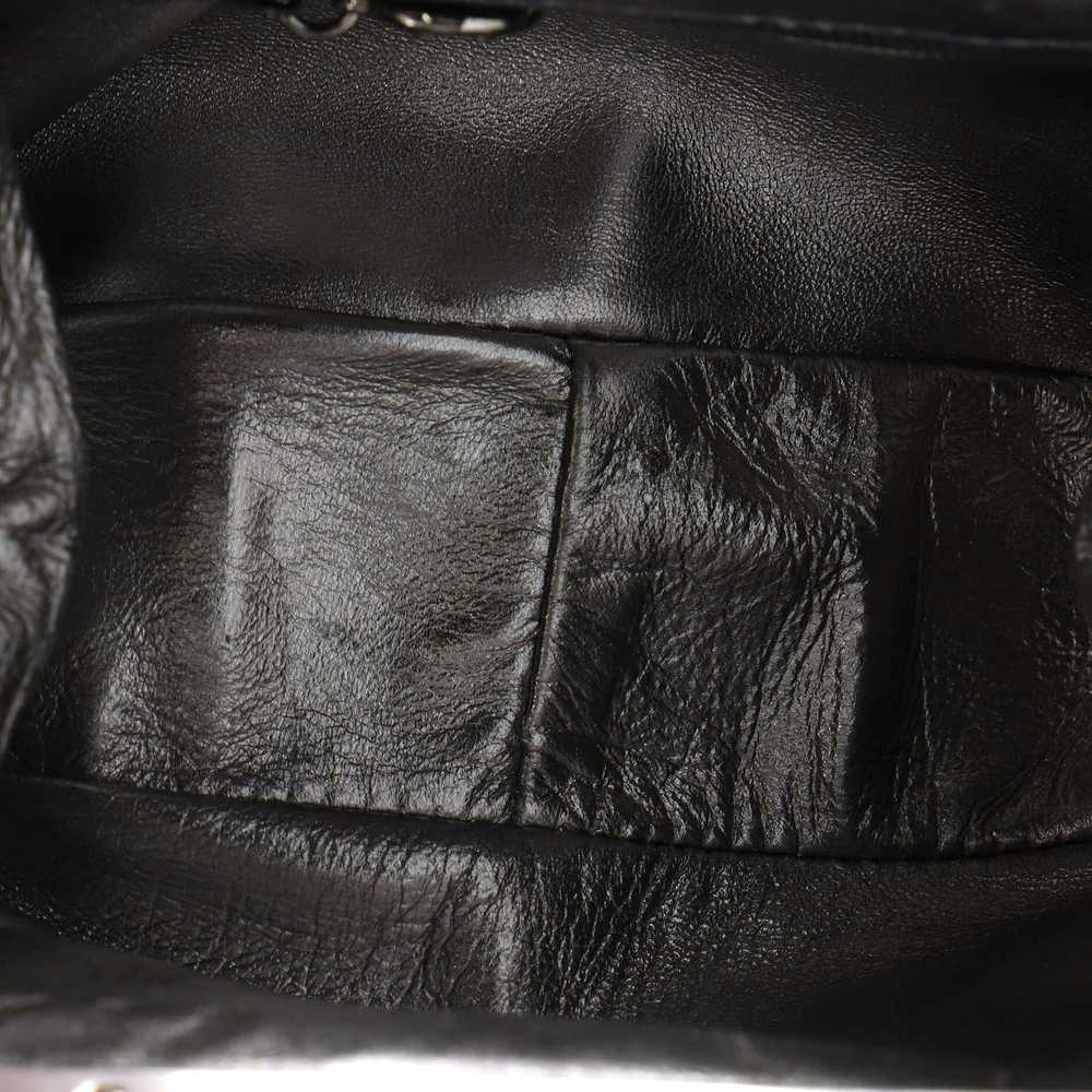Chanel Vintage Chain Kisslock Frame Bag Quilted L… - image 5