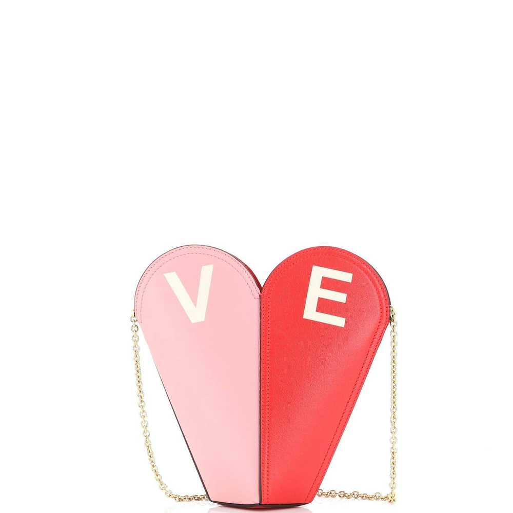 Gucci Valentine's Day Chain Heart Bag Leather wit… - image 3