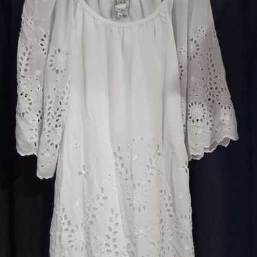 Yoana Baraschi White Lace Dress