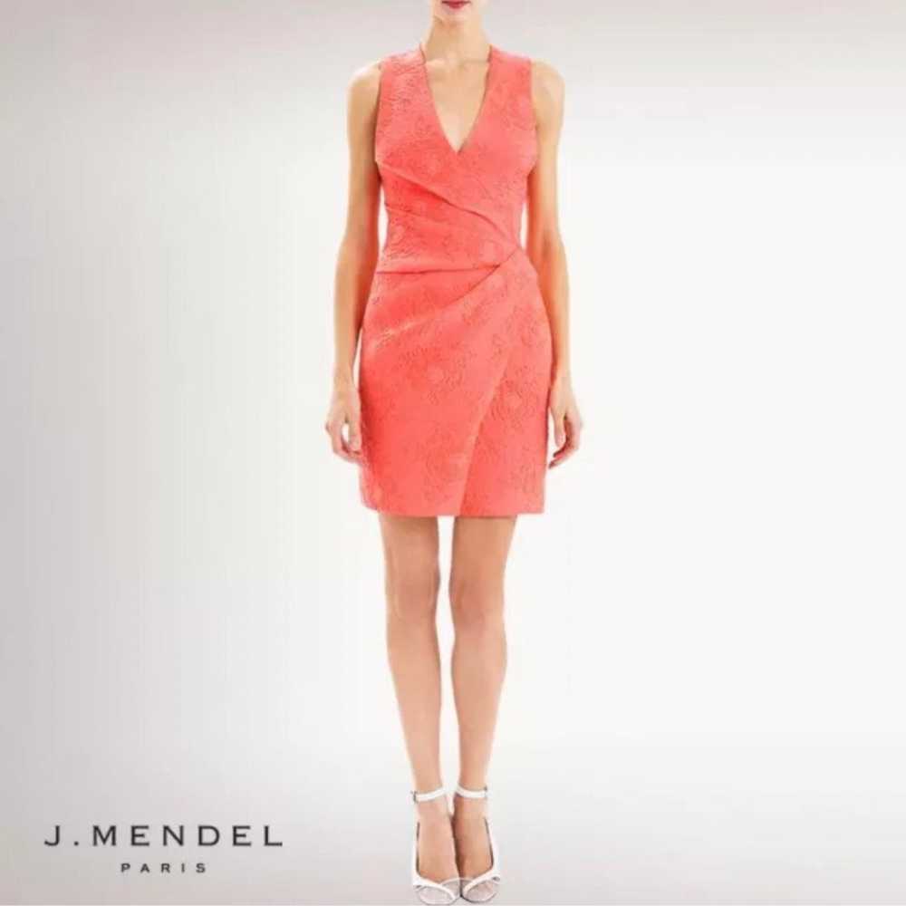 J. Mendel Paris Couture Pink Mini Dress - image 1