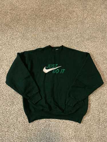 Nike Custom Vintage Nike Swoosh Sweater - image 1