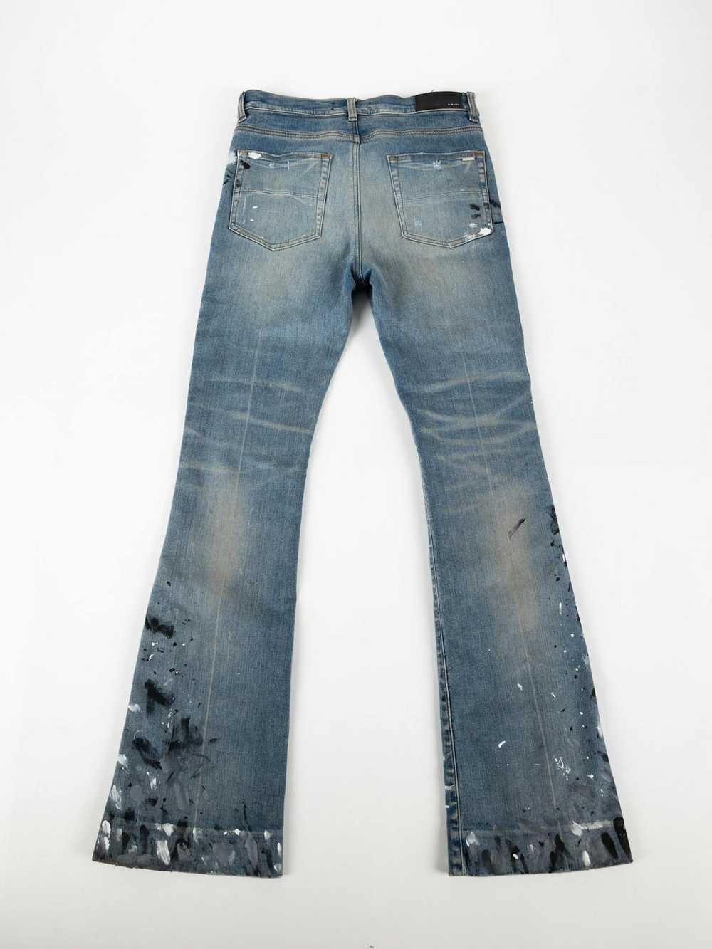 Amiri Amiri Paint Splatter Flare Denim - image 2