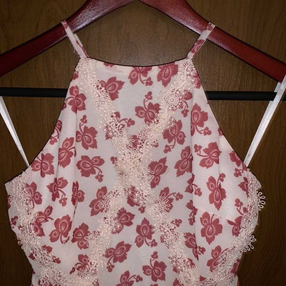 Tularosa Pink Helix Paisley Dress - image 5