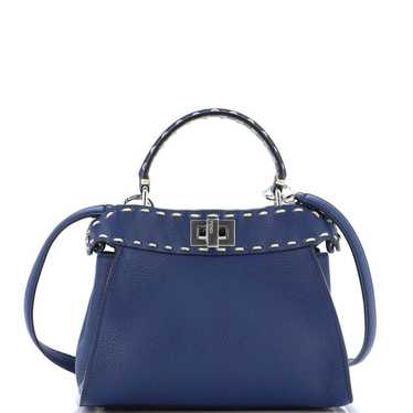 Fendi Iconic Selleria Peekaboo Bag Leather Mini - image 1