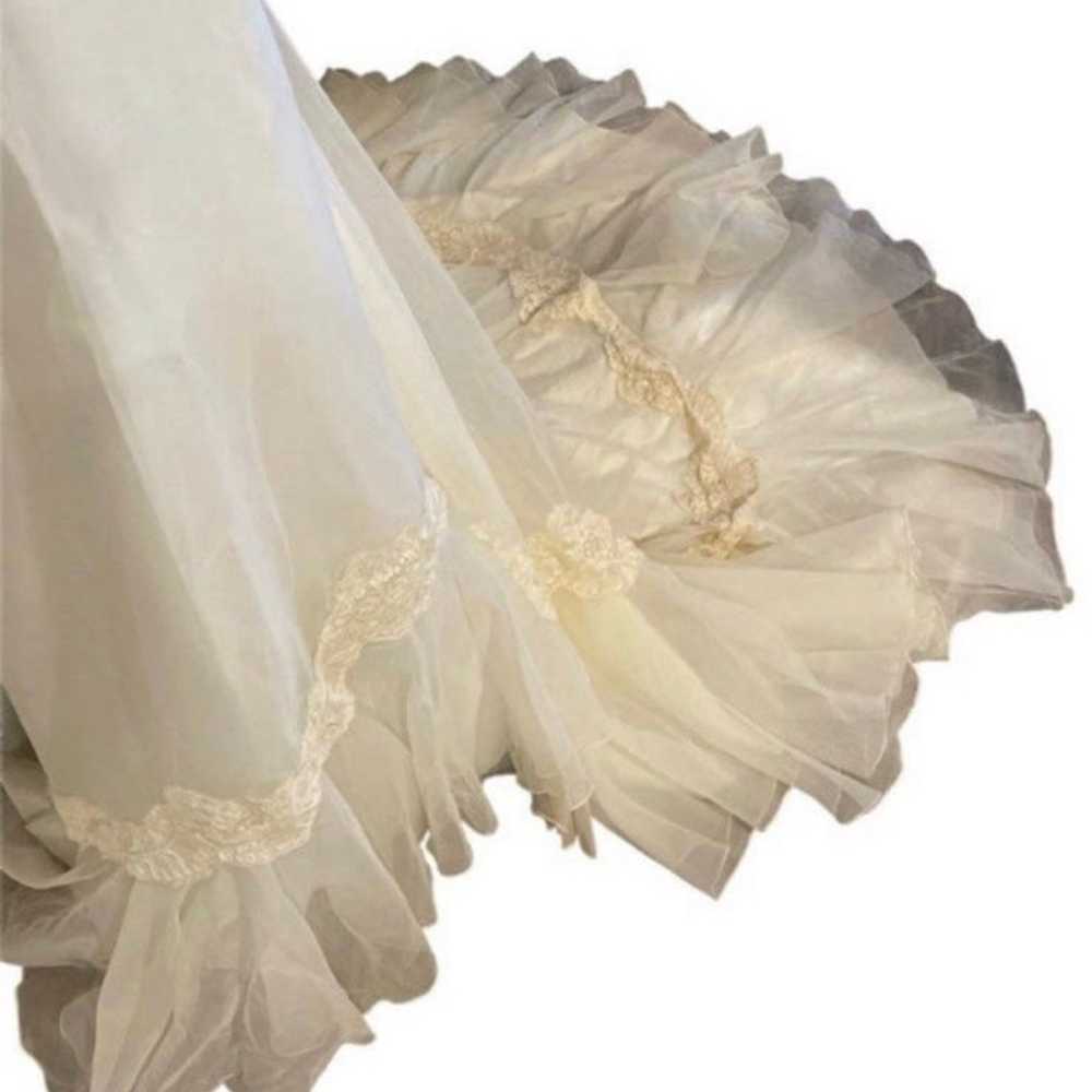 Vintage Alfred Angelo Wedding Dress - Size 6 - image 10