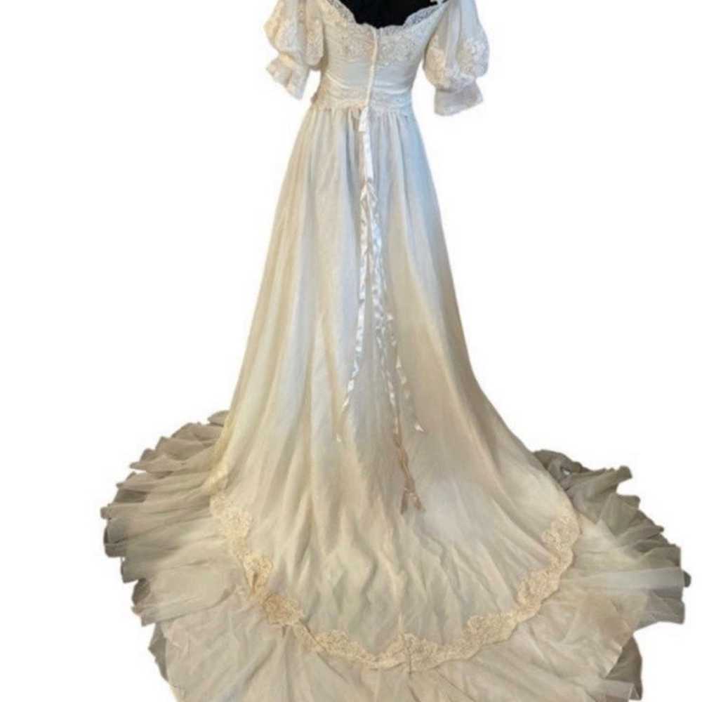 Vintage Alfred Angelo Wedding Dress - Size 6 - image 5