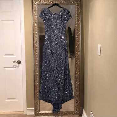 Adrianna papell sequin gown Gem