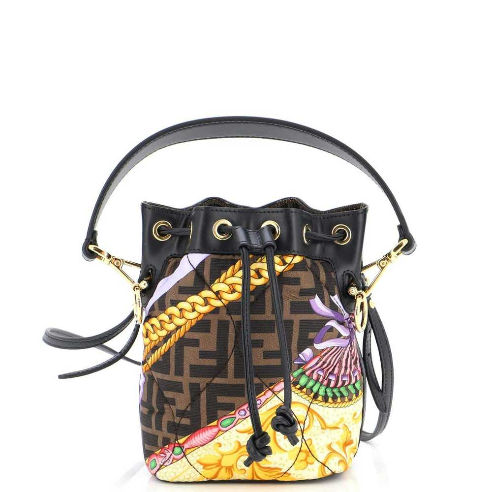 Fendi x Versace Fendace Mon Tresor Bucket Bag Qui… - image 1