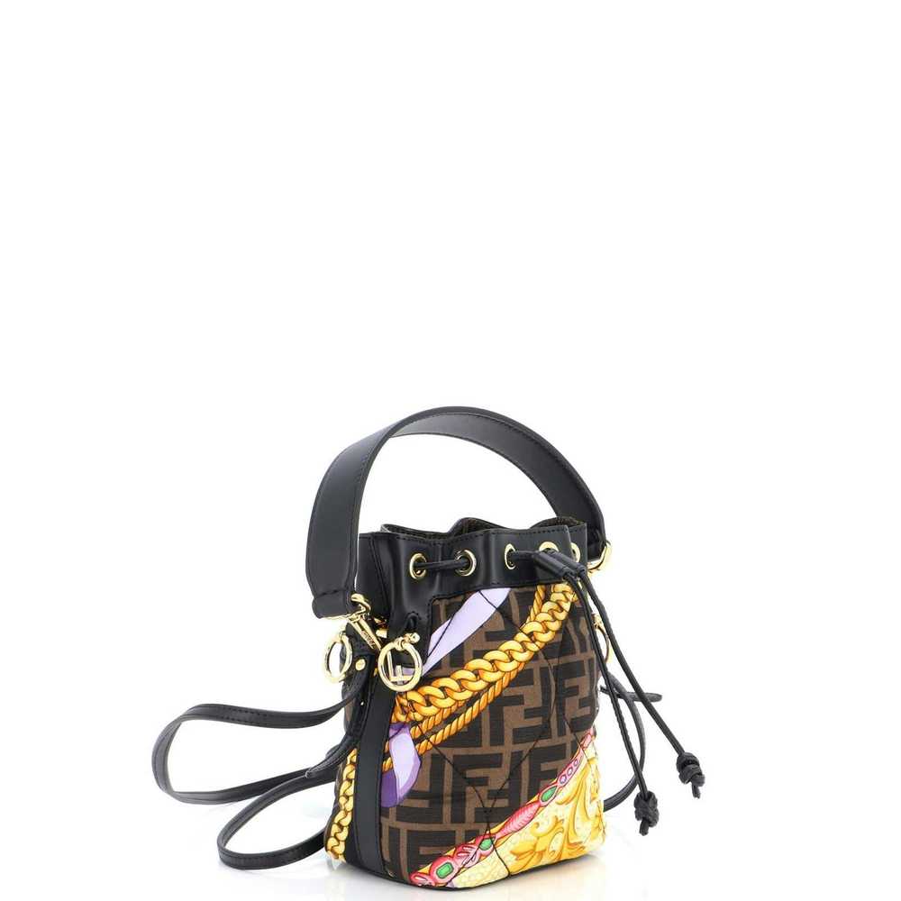 Fendi x Versace Fendace Mon Tresor Bucket Bag Qui… - image 2