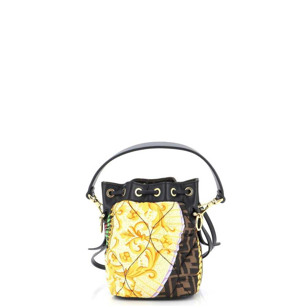 Fendi x Versace Fendace Mon Tresor Bucket Bag Qui… - image 3