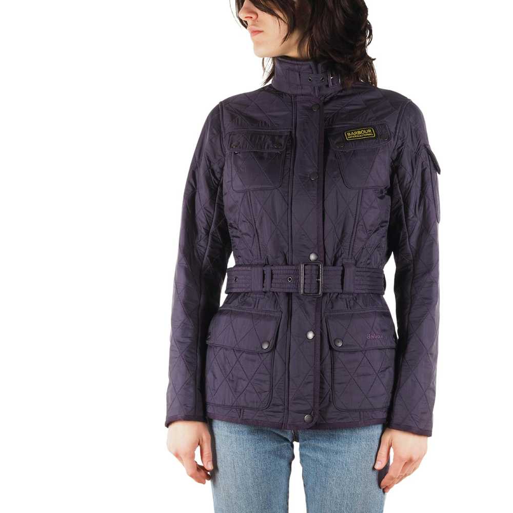 Barbour Barbour Purple International Polarquilt M… - image 1