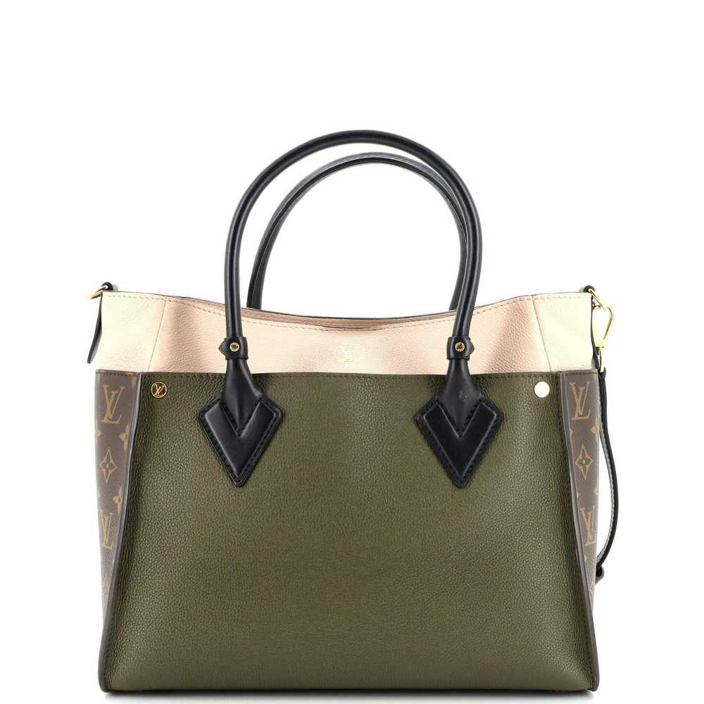 Louis Vuitton On My Side Tote Leather with Monogr… - image 3
