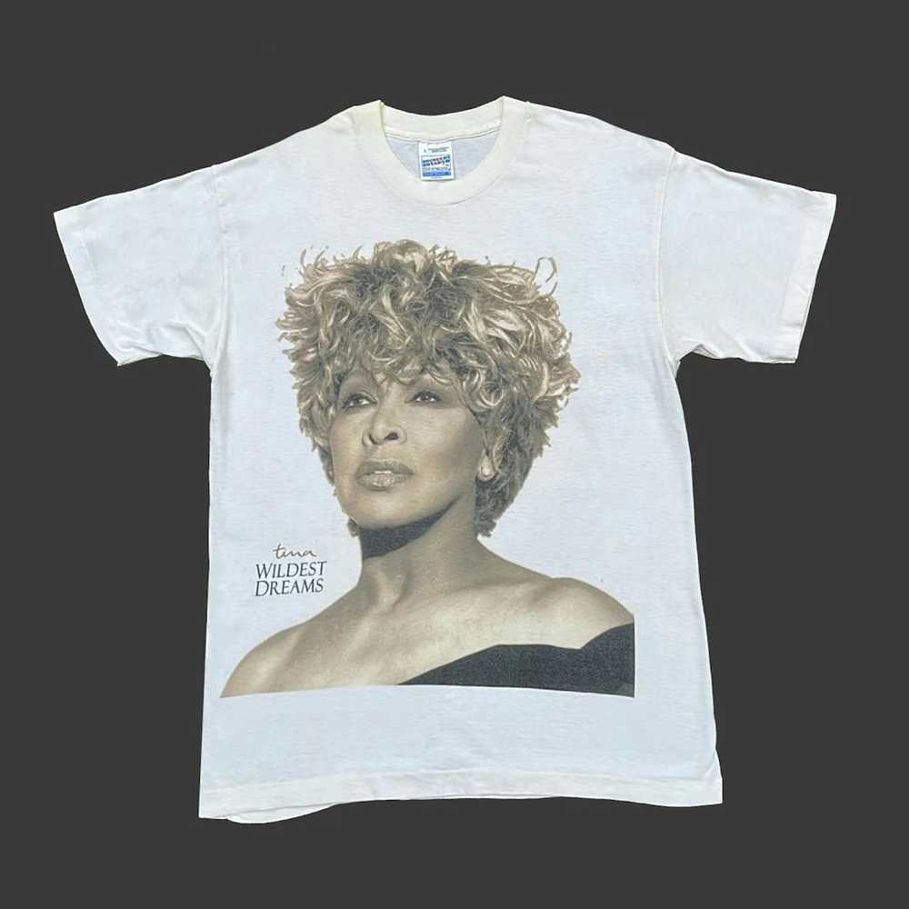 Band Tees × Screen Stars × Vintage Tina Turner 96… - image 1