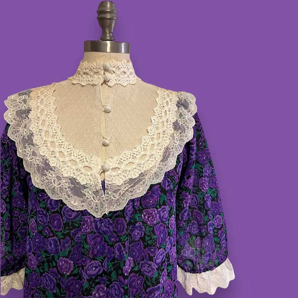 Fumis Originals Victorian Style Vintage Lace Dres… - image 3
