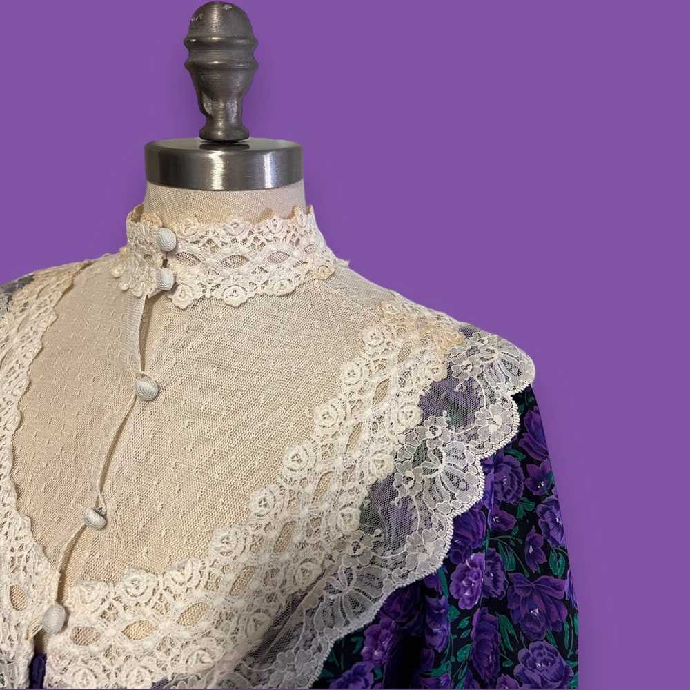 Fumis Originals Victorian Style Vintage Lace Dres… - image 4