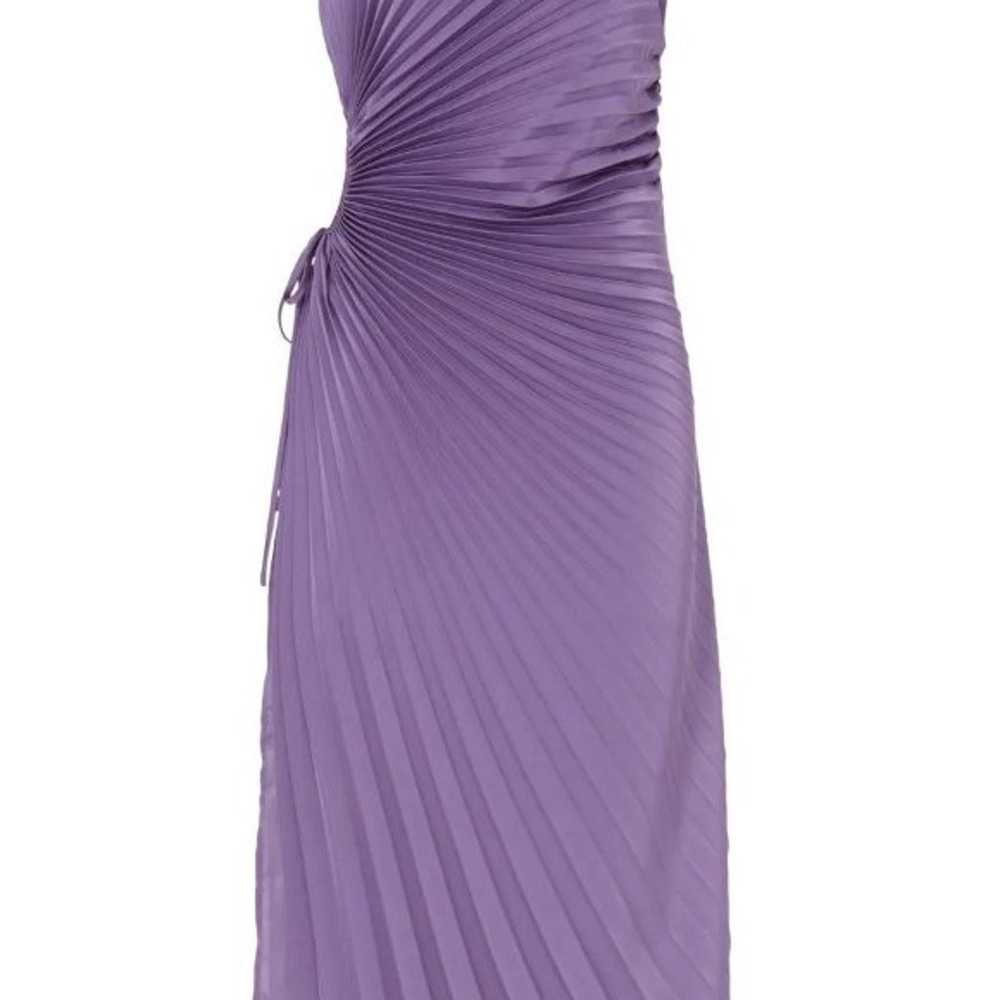 Rent the runway sz M Delfi Solie purple silk one … - image 5