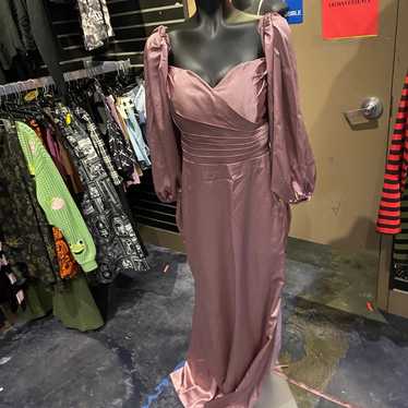 purple formal dress size 14 - image 1