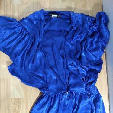 Vintage JT Dress Sleeveless Bodysuit Romper Plays… - image 1