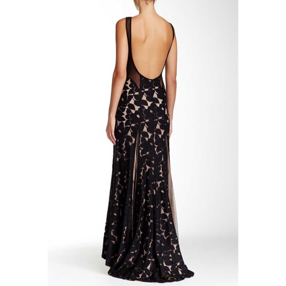 Issue New York Floral Backless Gown, L - image 2