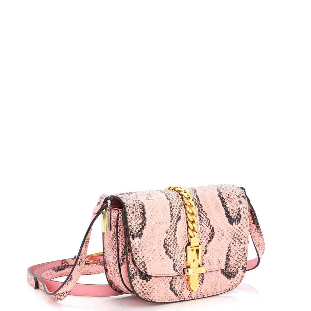 Gucci Sylvie 1969 Shoulder Bag Python Mini - image 2