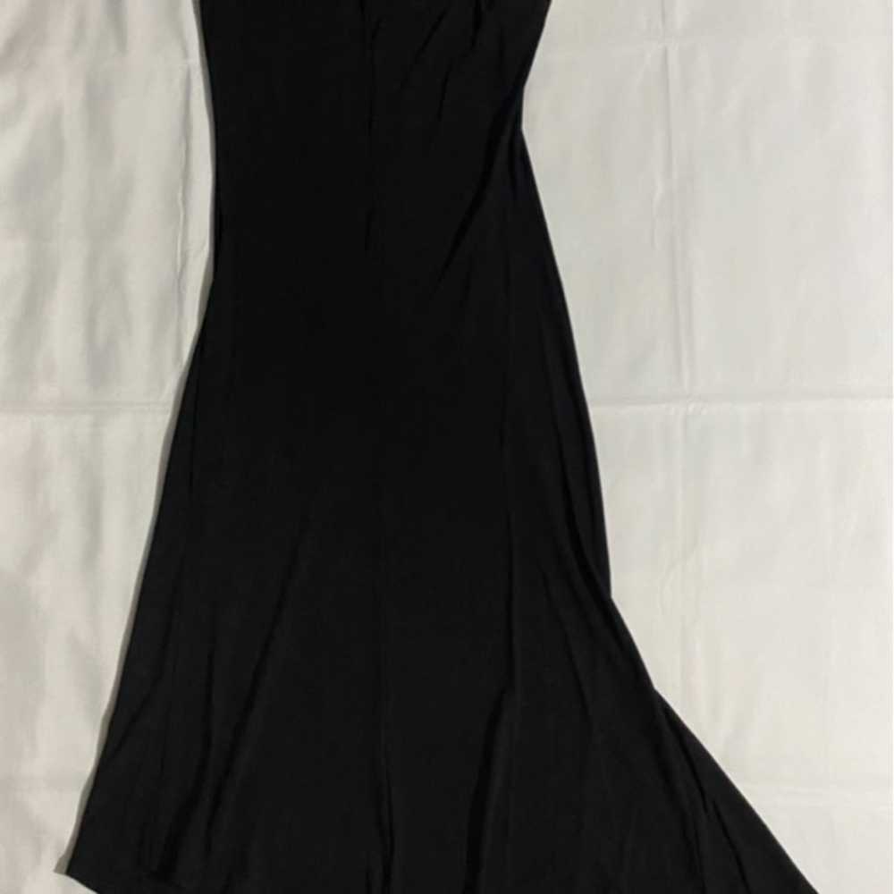 ABS Evening By Allen Schwartz Formal Black Dress - image 10