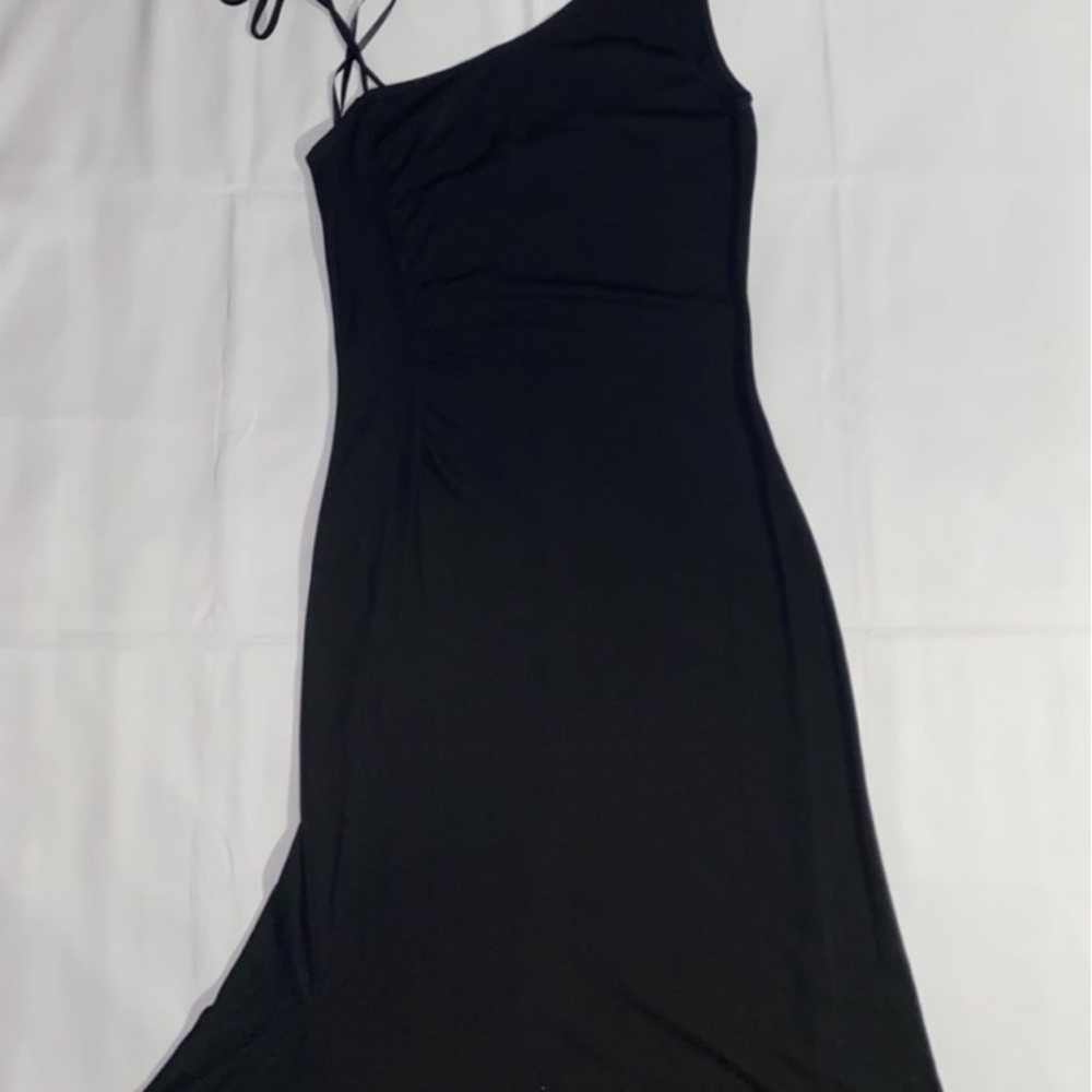ABS Evening By Allen Schwartz Formal Black Dress - image 2