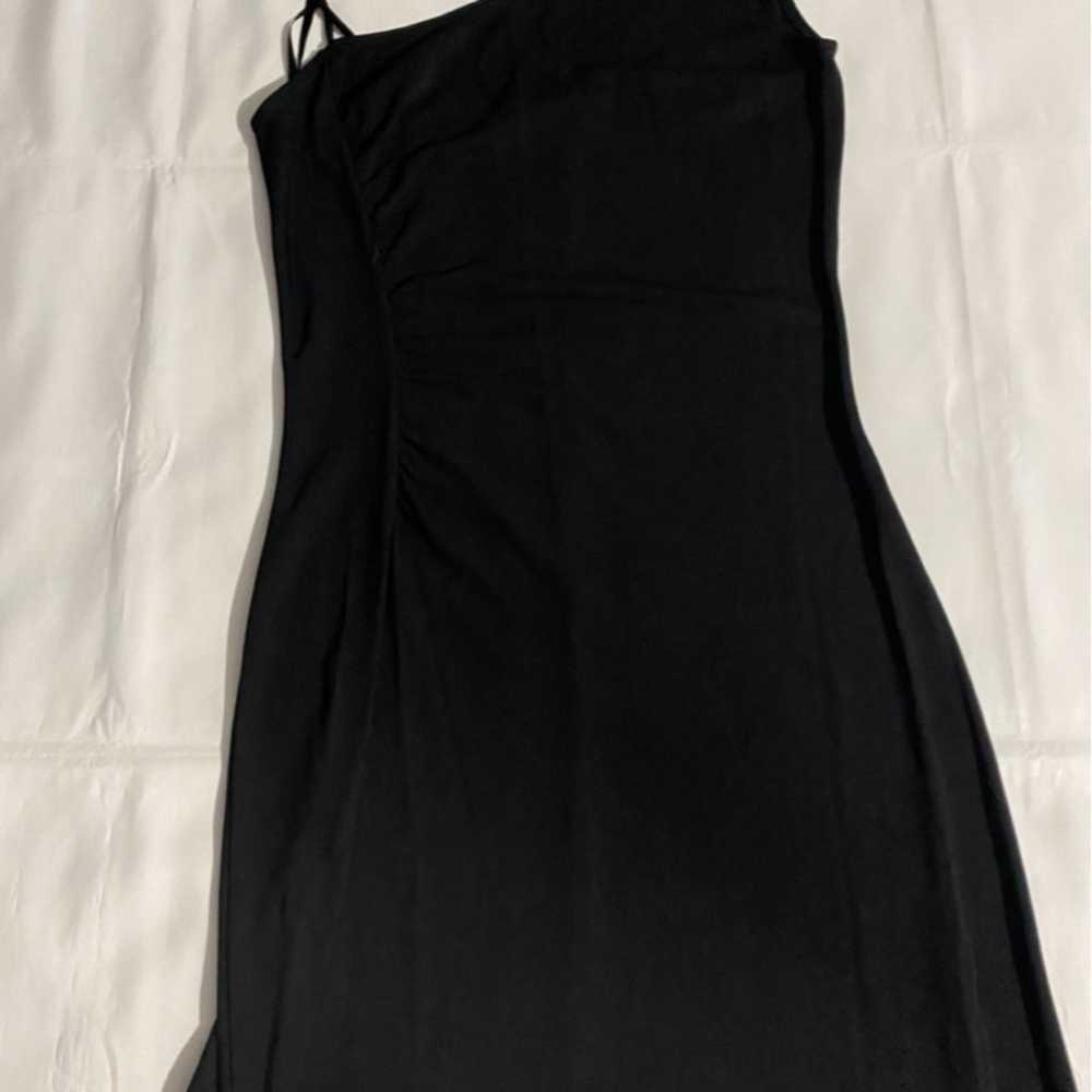 ABS Evening By Allen Schwartz Formal Black Dress - image 4