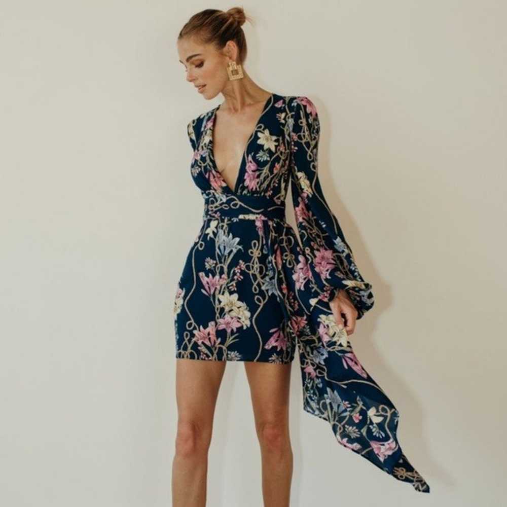 Katie May Sleepless Nights Long Sleeve Minidress … - image 1