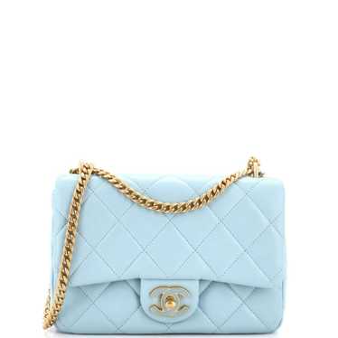 Chanel Pending CC Square Flap Bag Quilted Lambski… - image 1