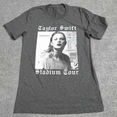 Band Tees Taylor Swift T-shirt S Gray Reputation … - image 1