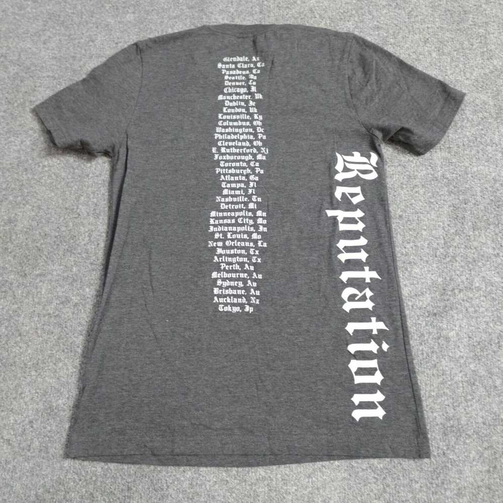 Band Tees Taylor Swift T-shirt S Gray Reputation … - image 2