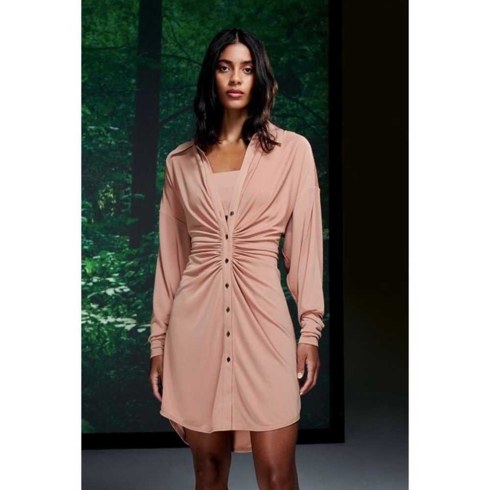 Cinq a sept Arden Ruched Long Sleeve Shirtdress i… - image 2
