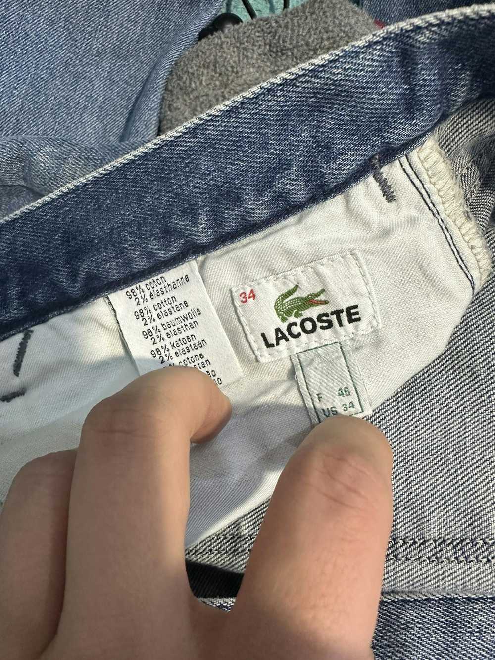 Lacoste × Vintage Vintage Lacoste 🐊 jeans 👖 den… - image 3