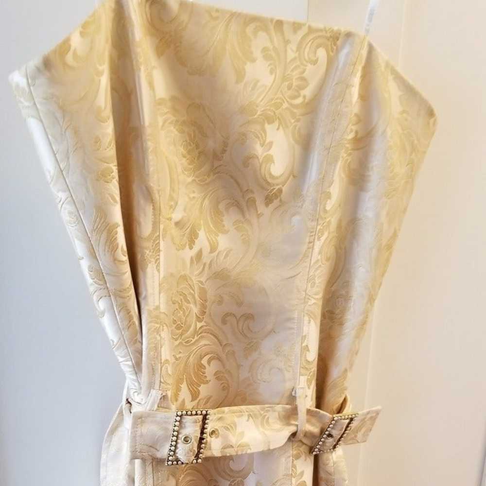 Laundry Gold Mini Dress NEW w tag​ - image 3