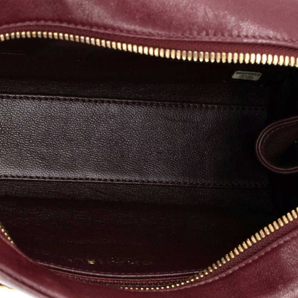 Chanel Collar and Tie Camera Bag Chevron Sheepski… - image 6