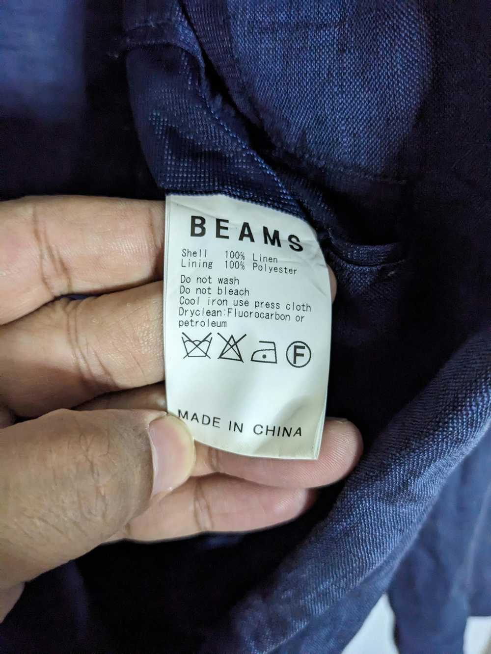 Beams Plus × Vintage Vintage Beams Japan Linen 2-… - image 8