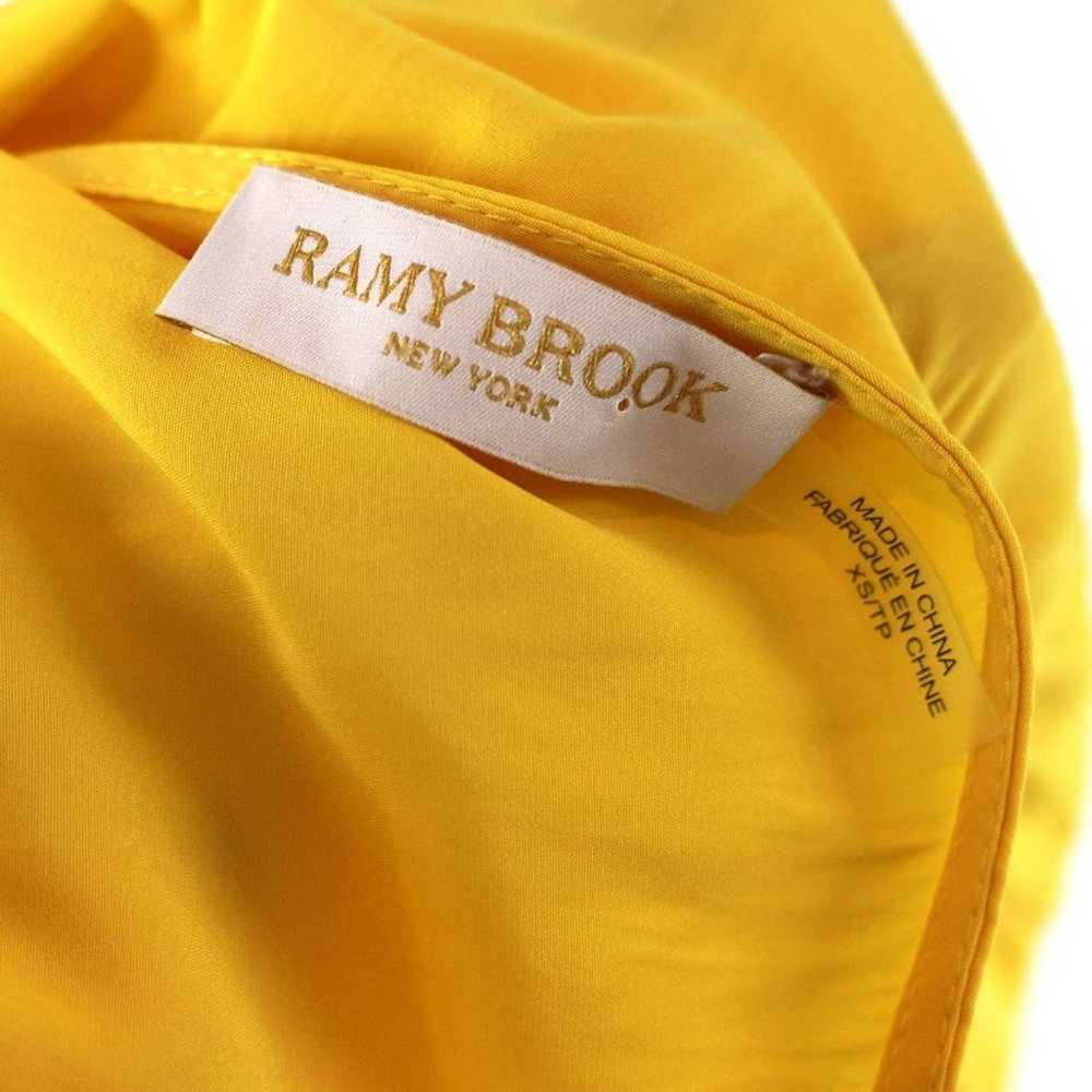 Ramy Brook Nicola One Shoulder Sun Kissed Yellow … - image 6