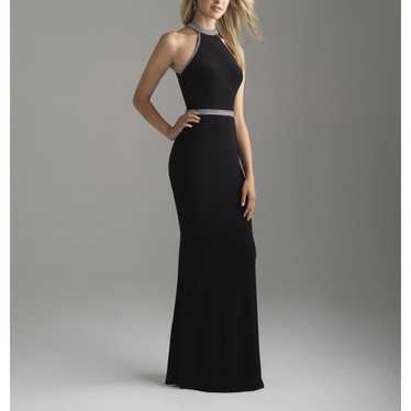 Madison James black prom dress