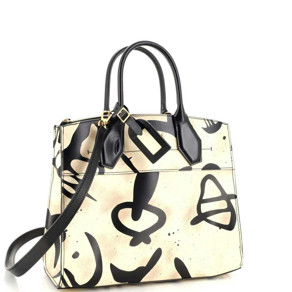 Louis Vuitton City Steamer Handbag Tribal Print L… - image 2