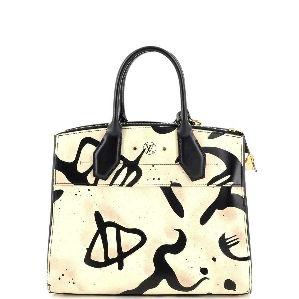 Louis Vuitton City Steamer Handbag Tribal Print L… - image 3