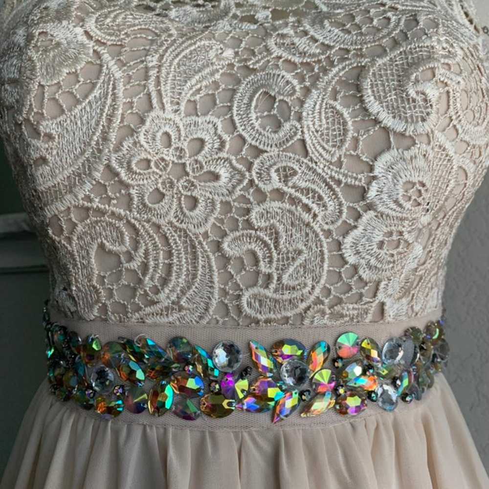 Gorgeous lace party dress - image 6