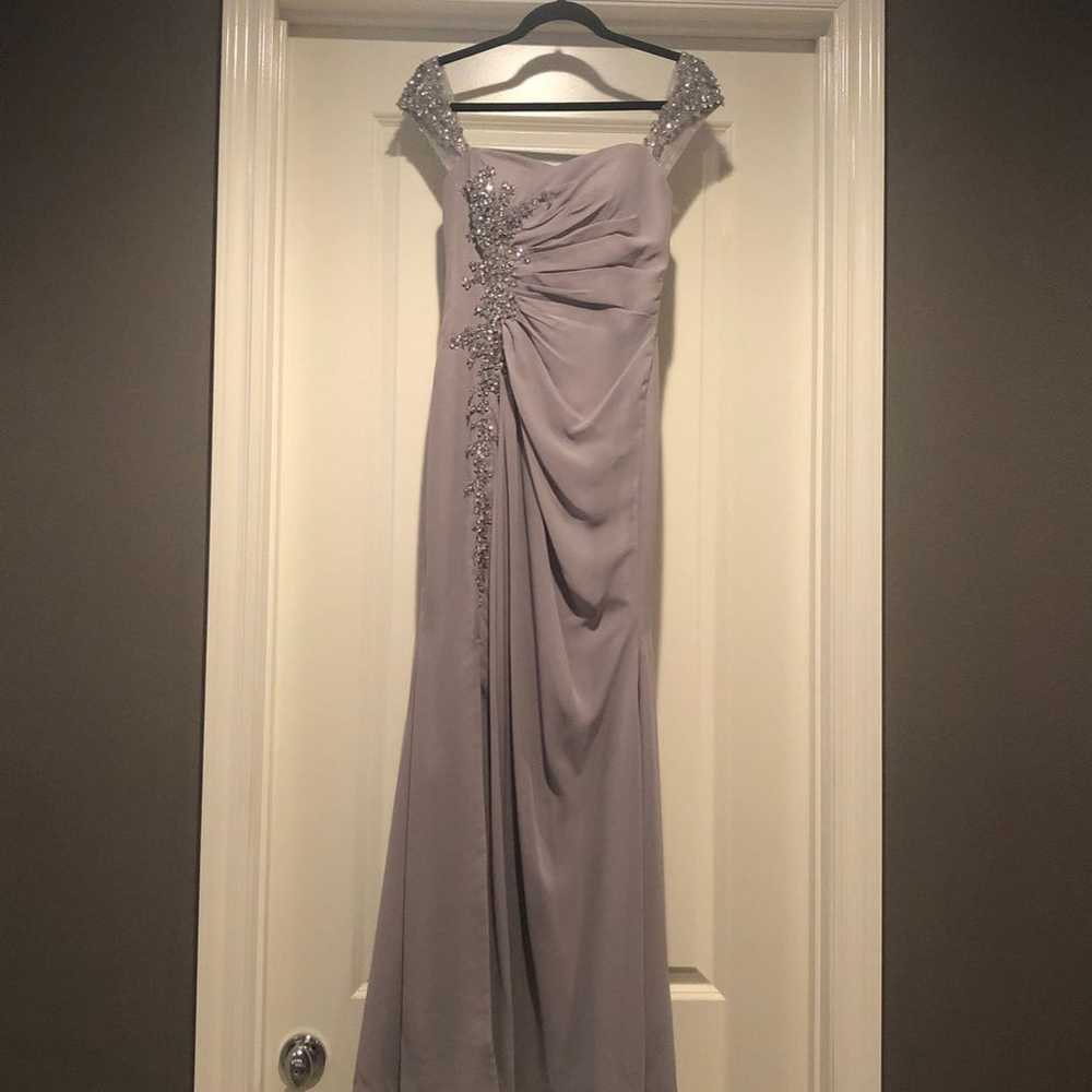 Silver Evening Gown - image 2