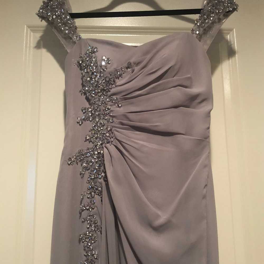 Silver Evening Gown - image 3