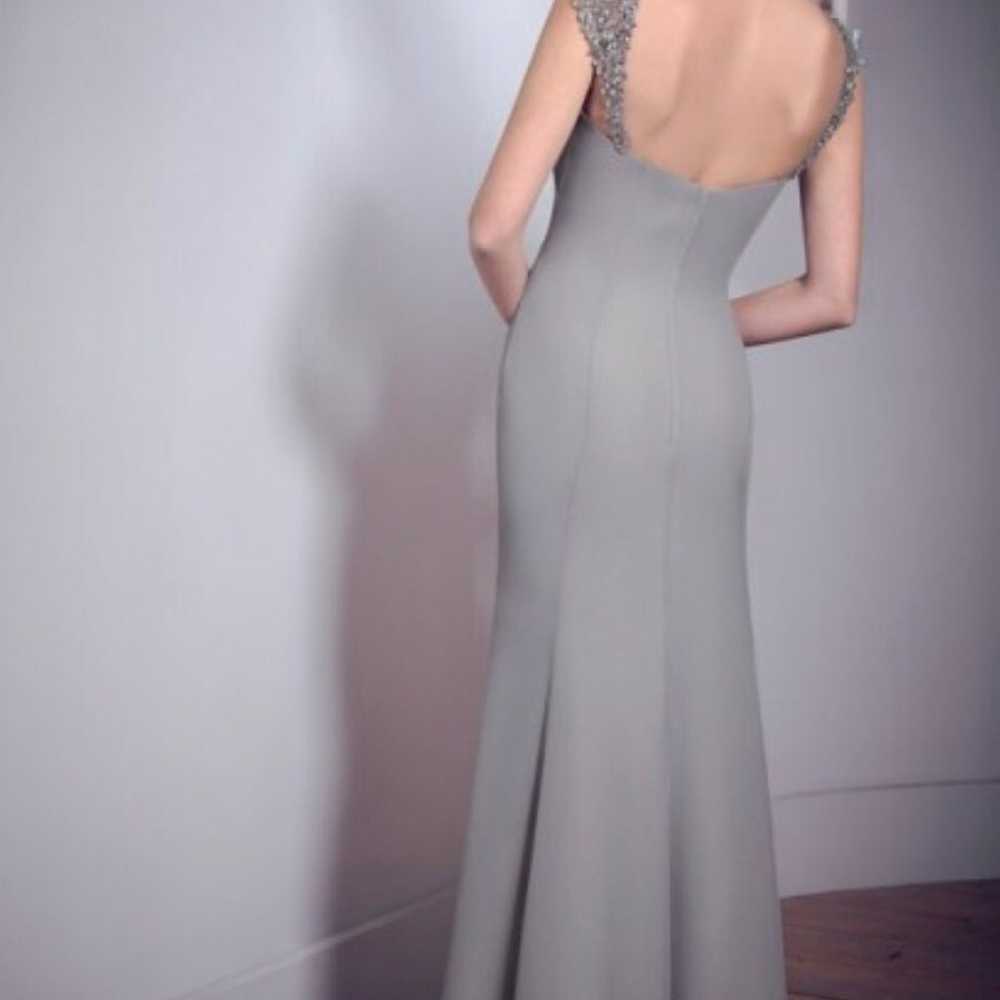 Silver Evening Gown - image 6