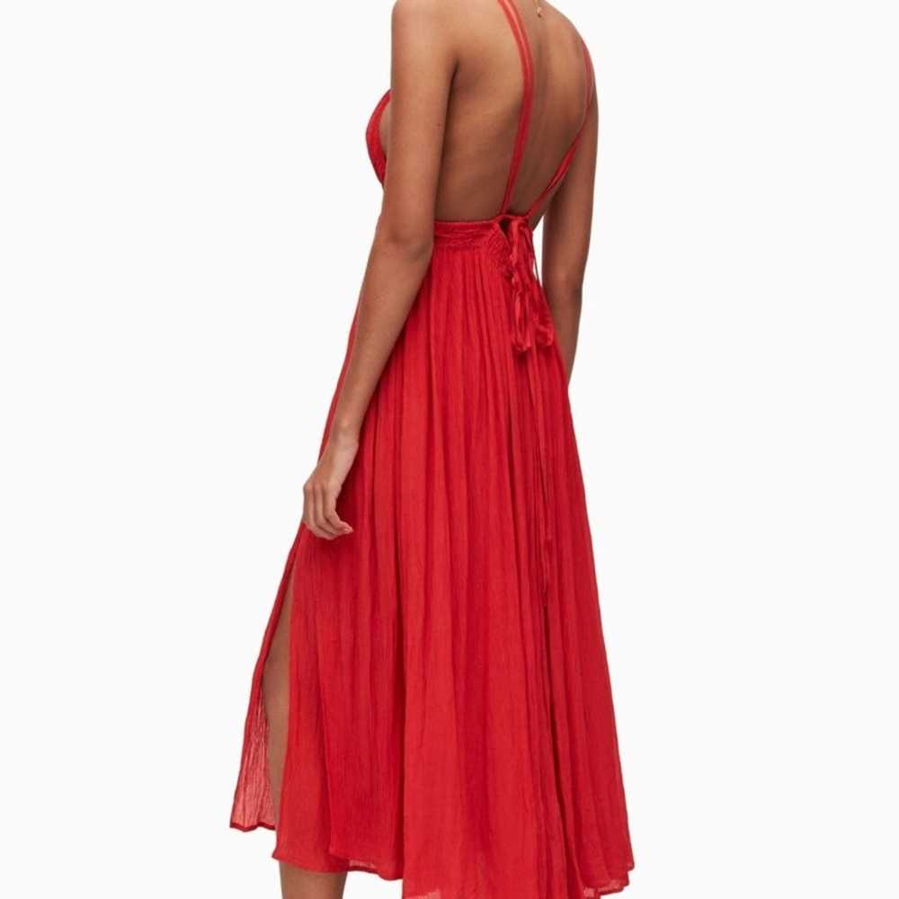 AllSaints Red Rosa Dress - image 2