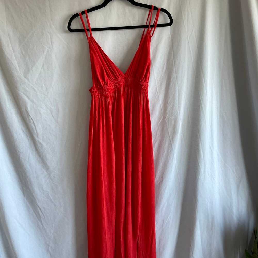 AllSaints Red Rosa Dress - image 4